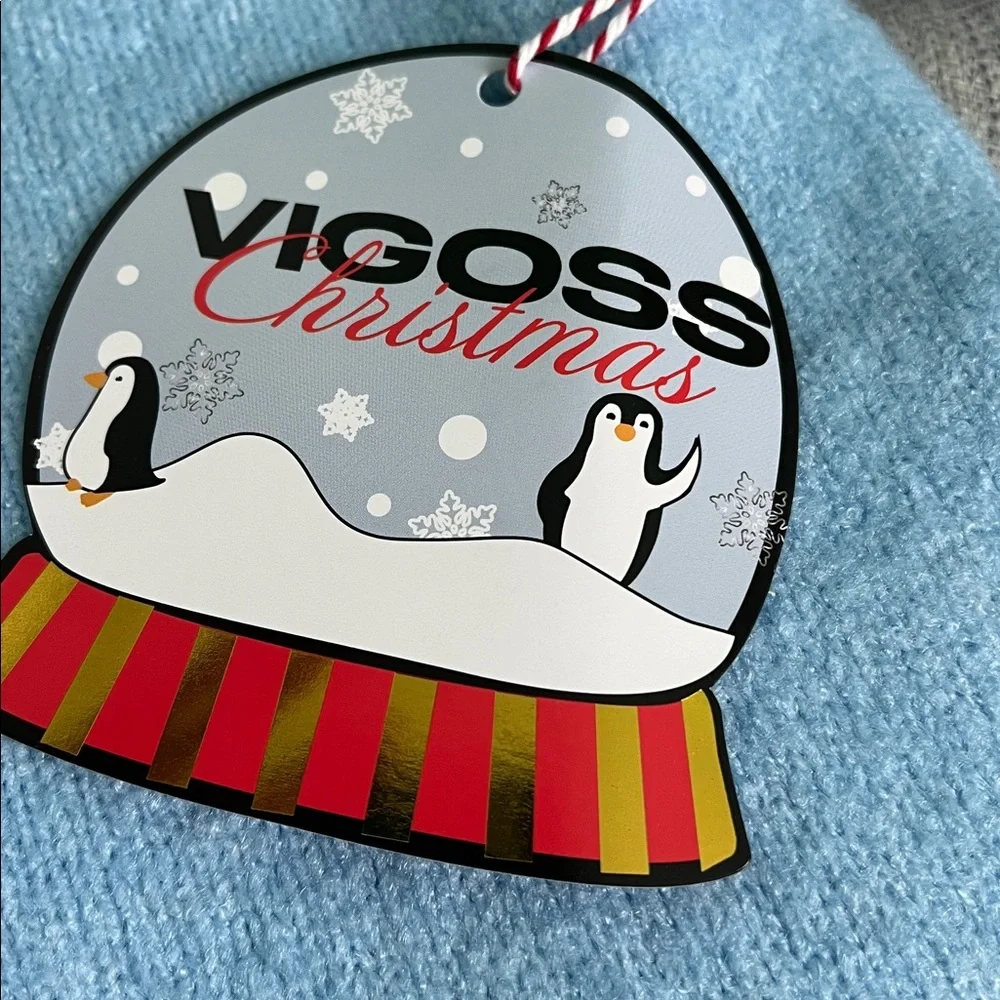 Vigoss Blue Christmas Sweater
